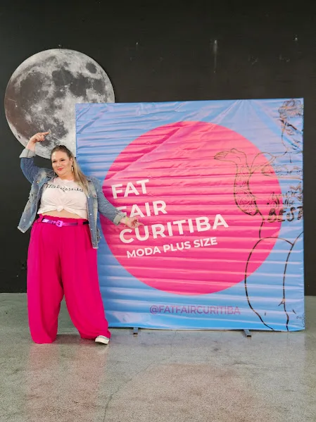 A influenciadora de moda Carol Lippmann é uma das organizadoras do evento Fat Fair - Cred Divulgação
