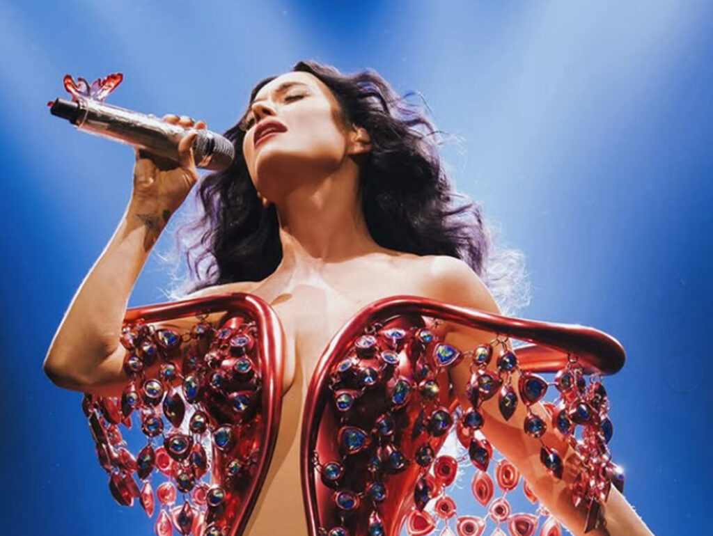 Katy Perry na sua turnê "Lifetimes Tour" / foto: Cynthia Hurst
