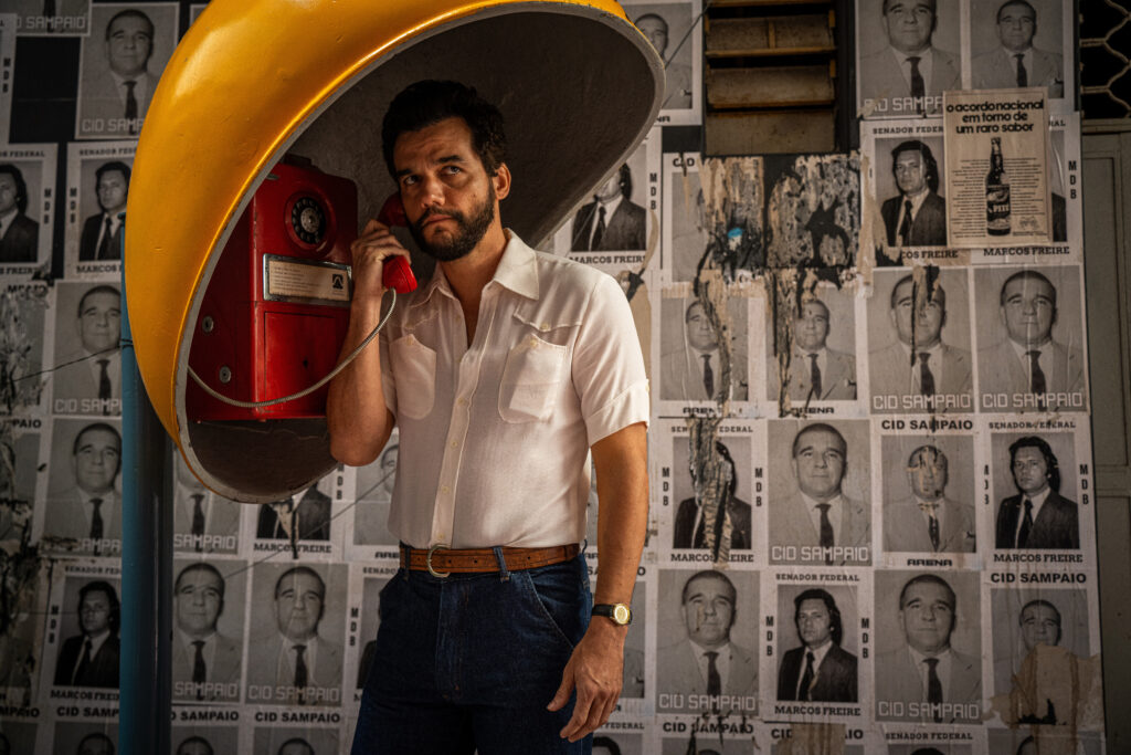 Wagner Moura em "O Agente Secreto" / Foto: CinemaScopio